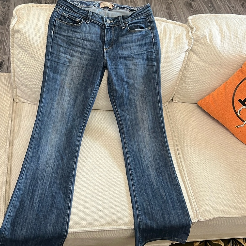 Paige Jeans- Size 29 curvy and sexy flare leg